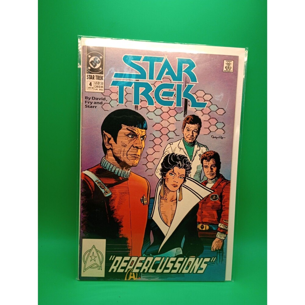 Star Trek By David Fry And Starr Repercussions Dc Comic Book